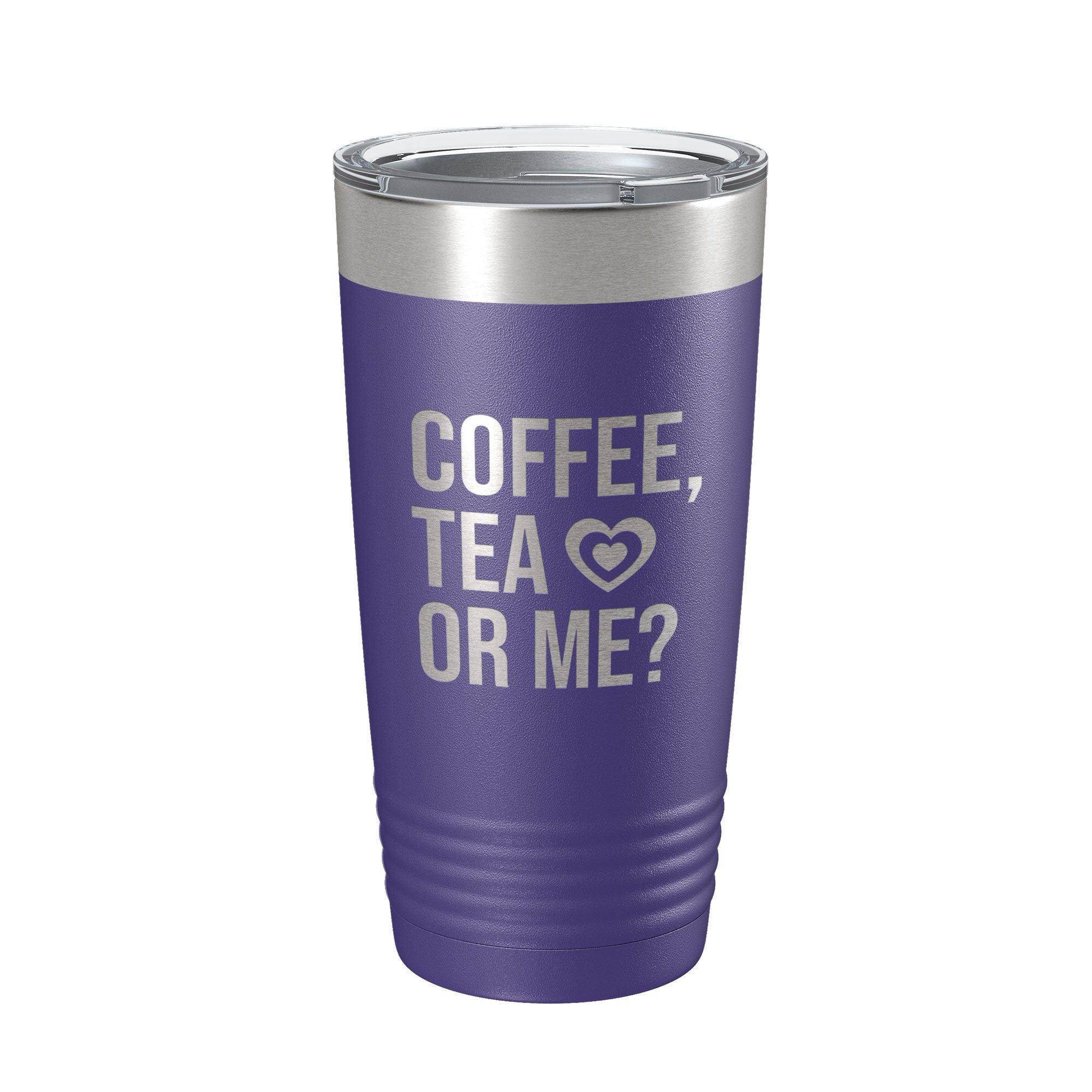 Valentine's Day Tumbler Coffee Tea Or Me Travel Mug Gift Insulated Laser Engraved Coffee Cup 20 oz-15