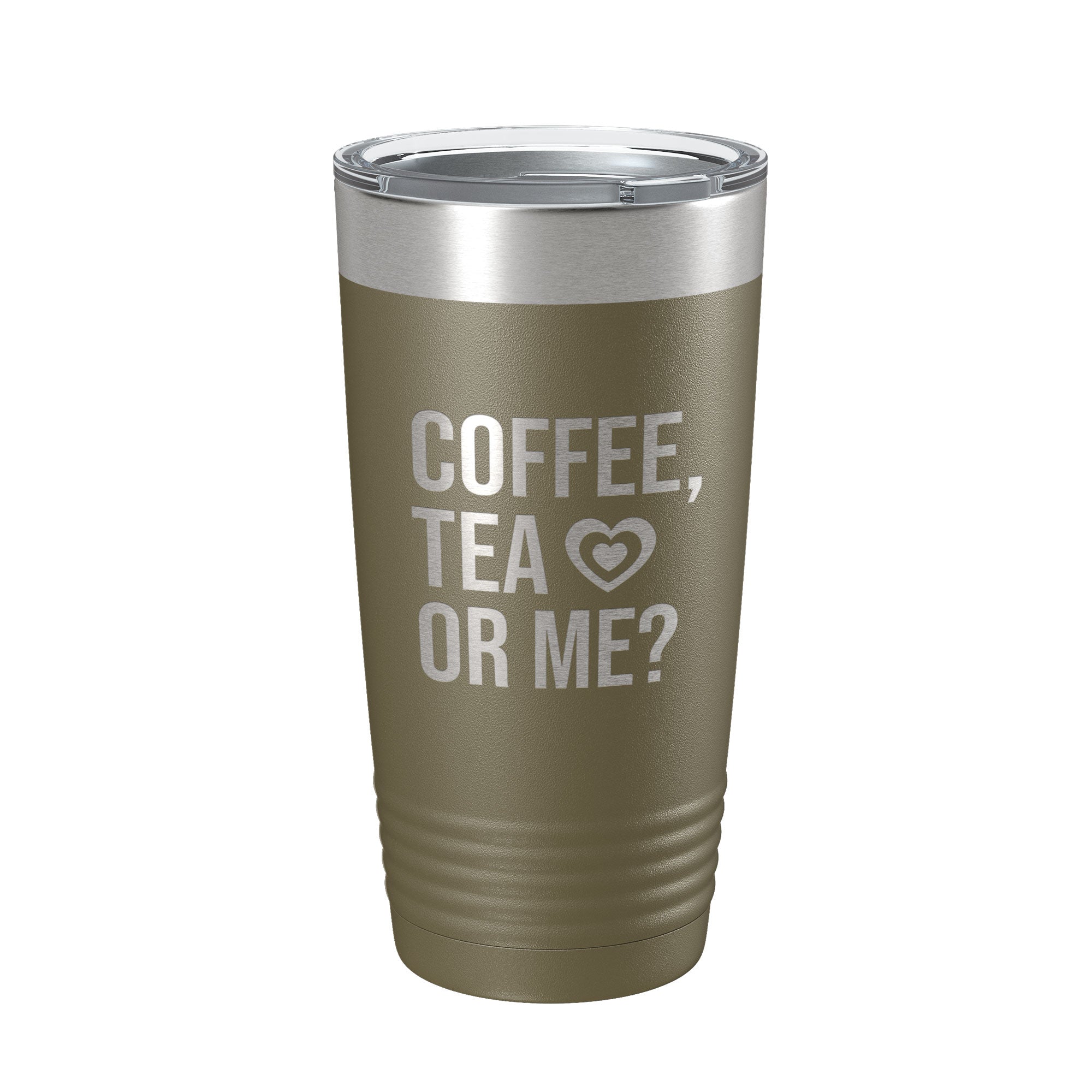 Valentine's Day Tumbler Coffee Tea Or Me Travel Mug Gift Insulated Laser Engraved Coffee Cup 20 oz-21