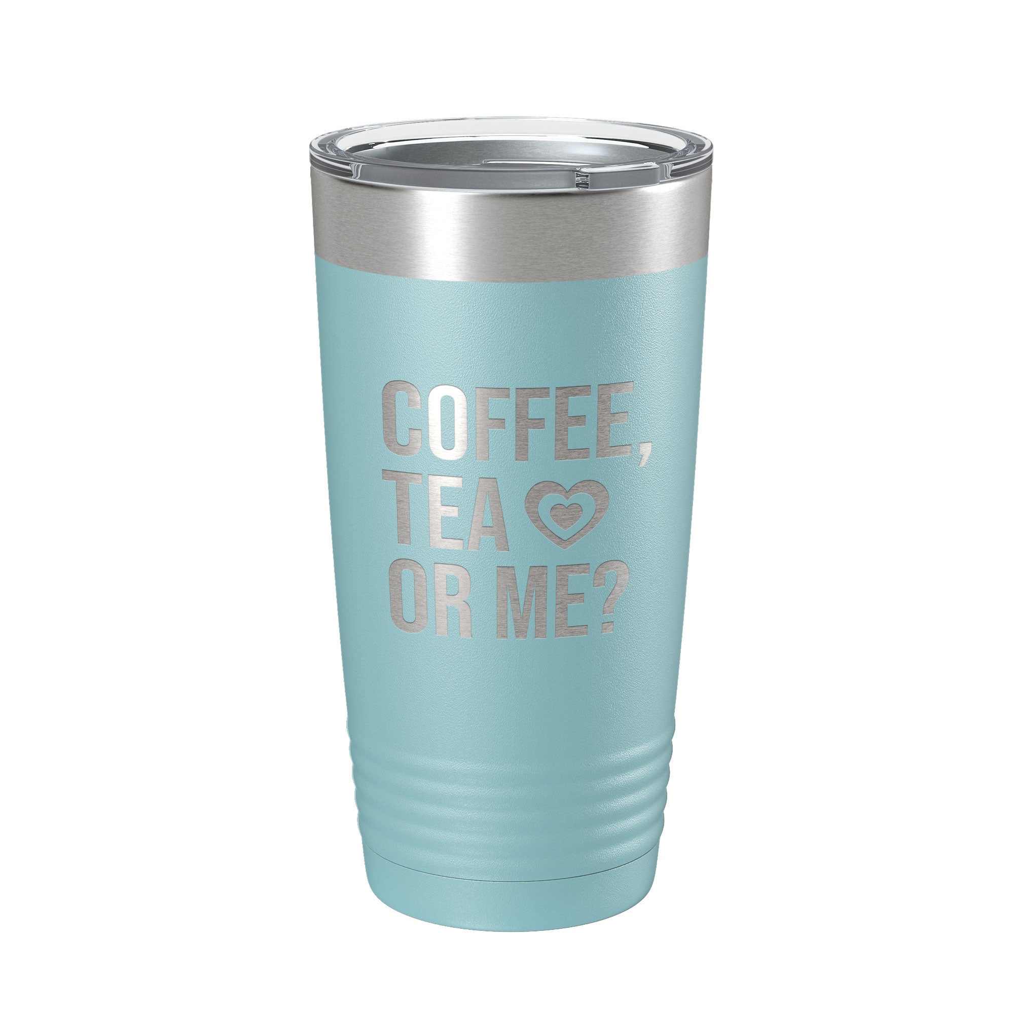 Valentine's Day Tumbler Coffee Tea Or Me Travel Mug Gift Insulated Laser Engraved Coffee Cup 20 oz-13