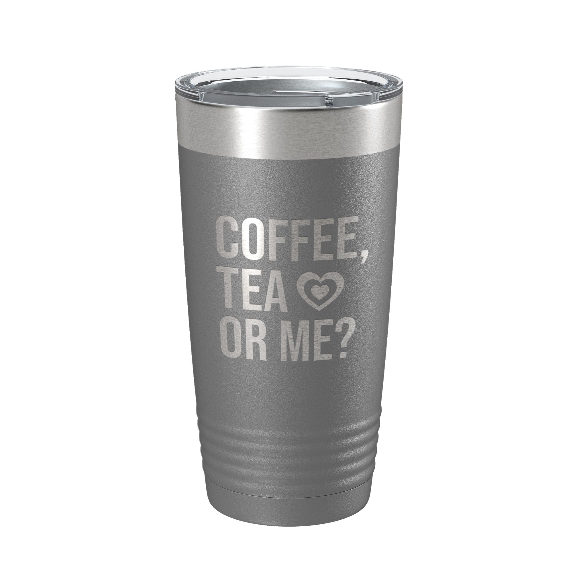 Valentine's Day Tumbler Coffee Tea Or Me Travel Mug Gift Insulated Laser Engraved Coffee Cup 20 oz-16